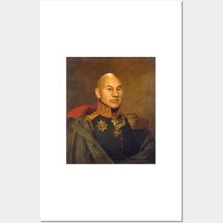 Sir Patrick Stewart OBE - replaceface Posters and Art